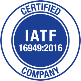 IATF 16949 Certified company